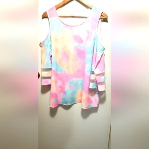 Rare Find/Tie Dyed Top.